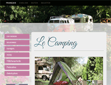 Tablet Screenshot of camping-olivet.org